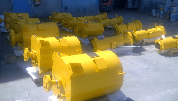 gula ventilljuddämpare på lager